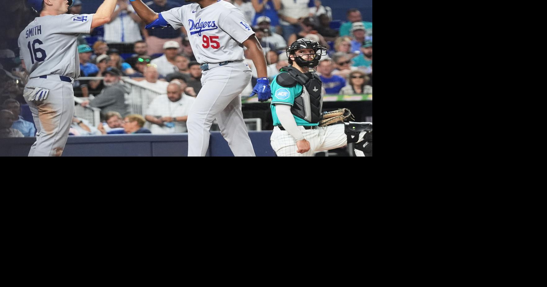 Dodgers Marlins Baseball