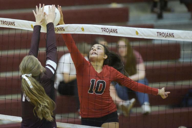 Nampa Christian vs Melba Volleyball Nampa
