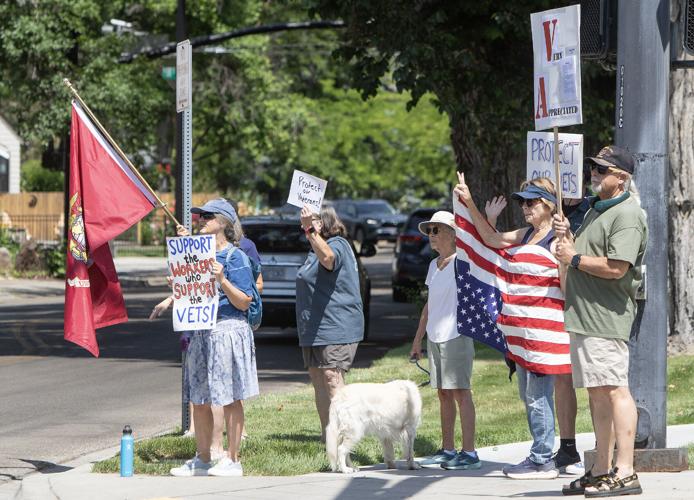 On D-Day, veterans rally against VA cuts, Trump | Local News ...