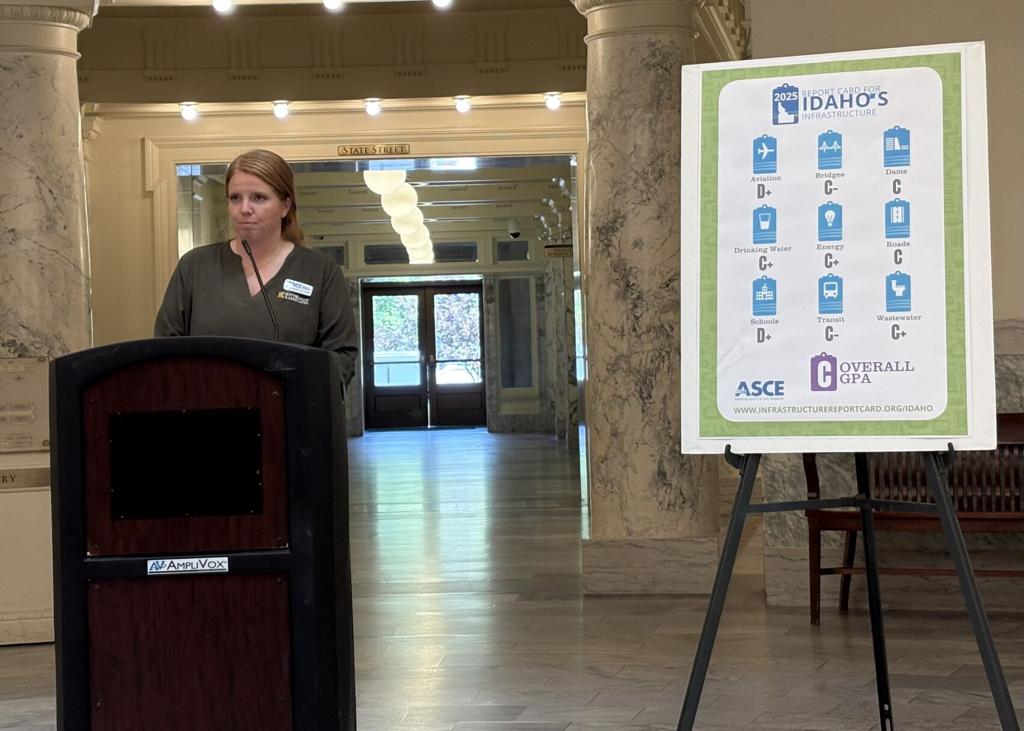 Idaho receives 'C' infrastructure grade for 2025, in line with national  average | Local News | idahopress.com