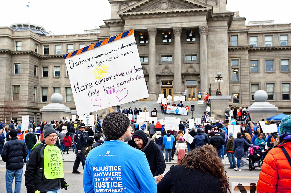 Boise Idaho Protest 2020 Idaho Marks Mlk Idaho Human Rights Day Local News Idahopress Com