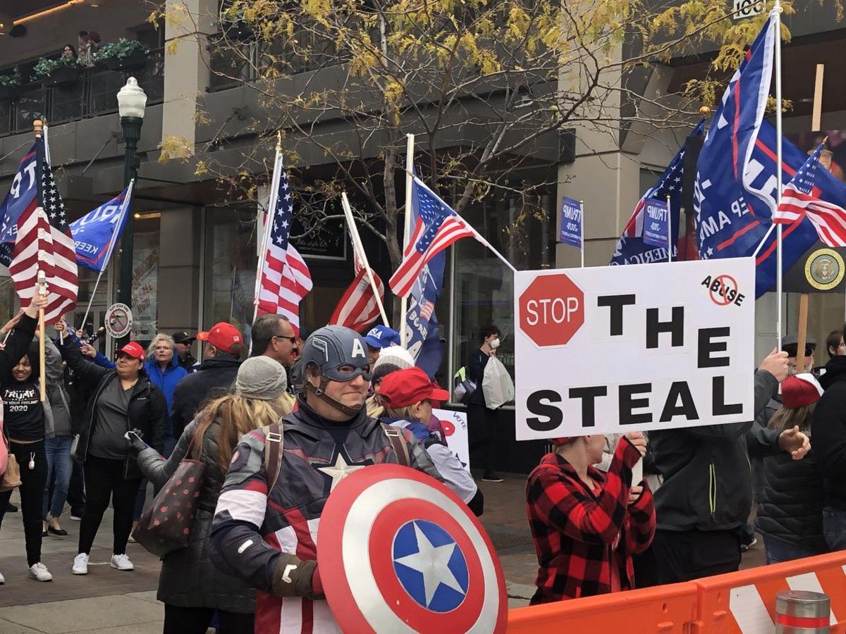 Trump supporters gather for 'Stop the Steal' rally in Boise Local
