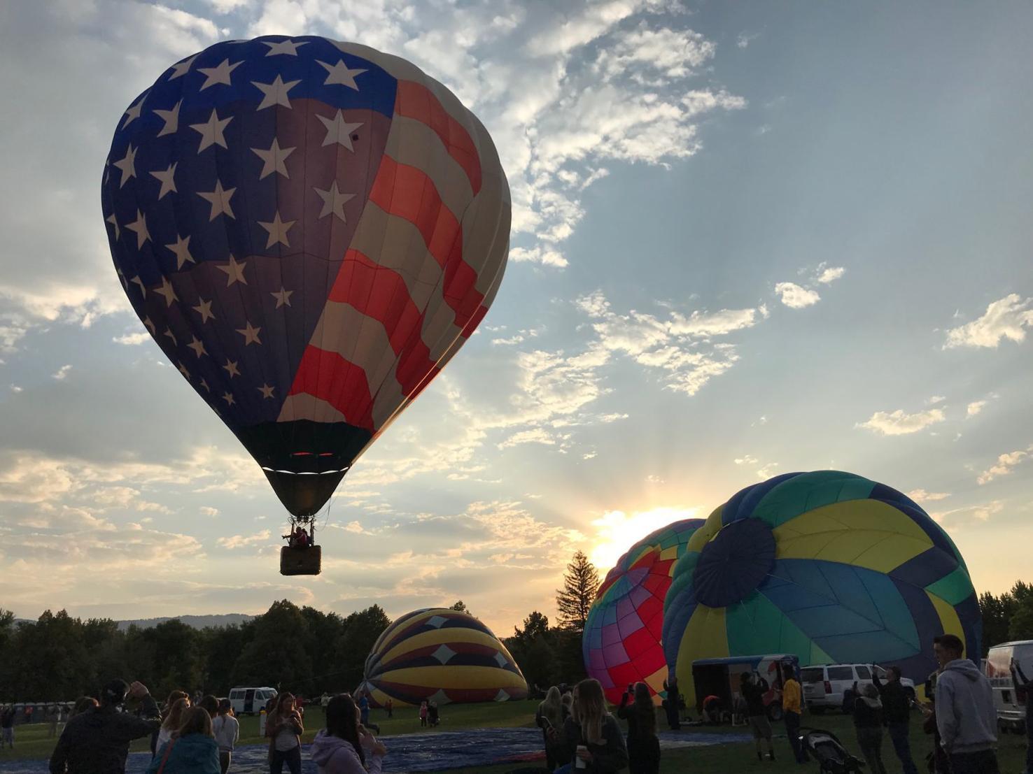 Spirit of Boise balloon fest 'Balloonists see wind like a river in the