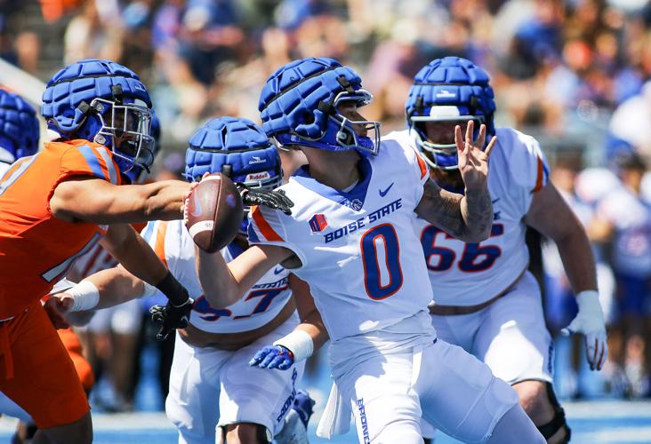 Bronco defense shakes off early rust to beat offense in spring game