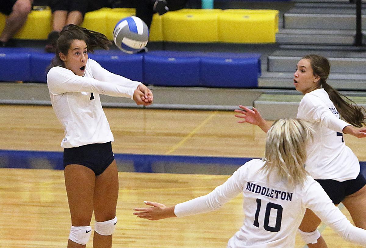 Timberline volleyball rallies back for five-set victory over Middleton with 'little teammate