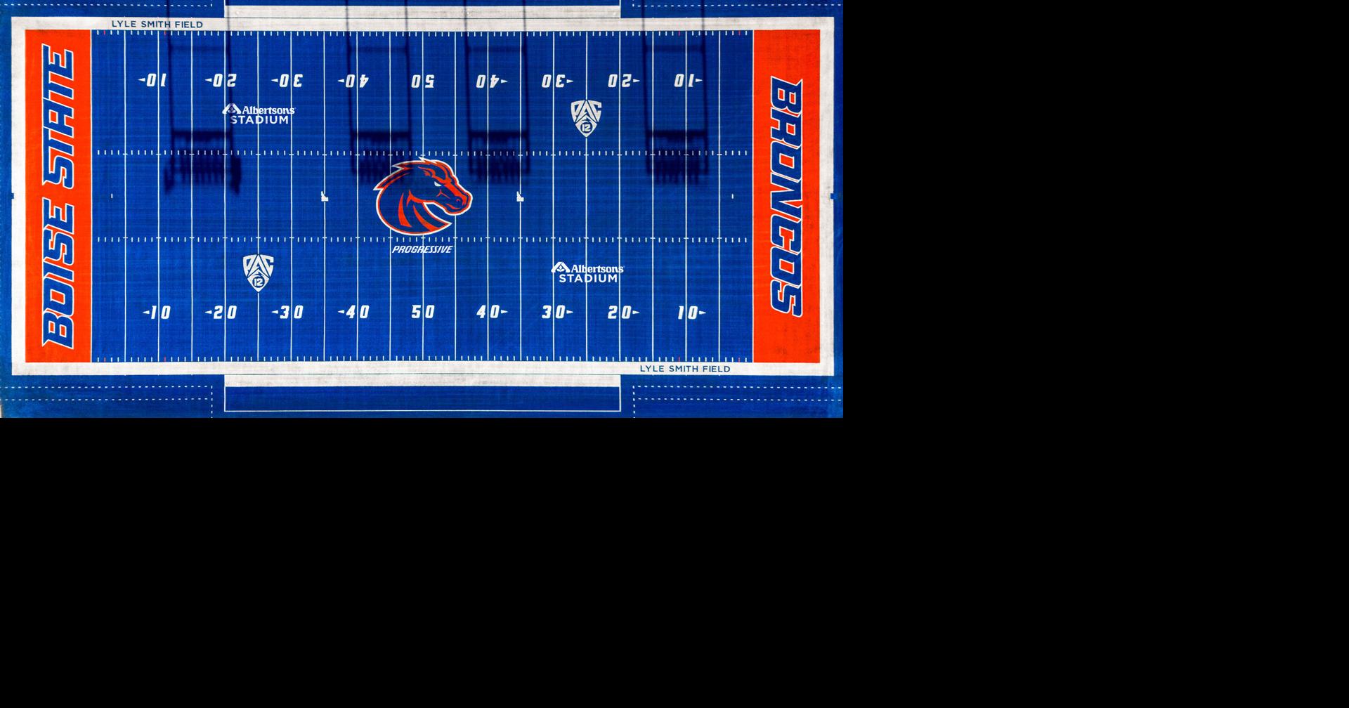 Albertsons Stadium will feature on-field Progressive logo this fall
