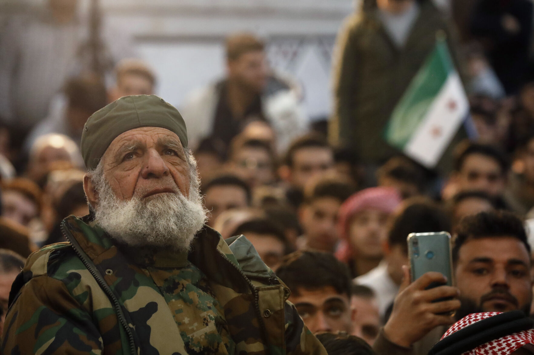 Syrians Cheer End Of 50 Years Of Assad Rule At First Friday Prayers ...