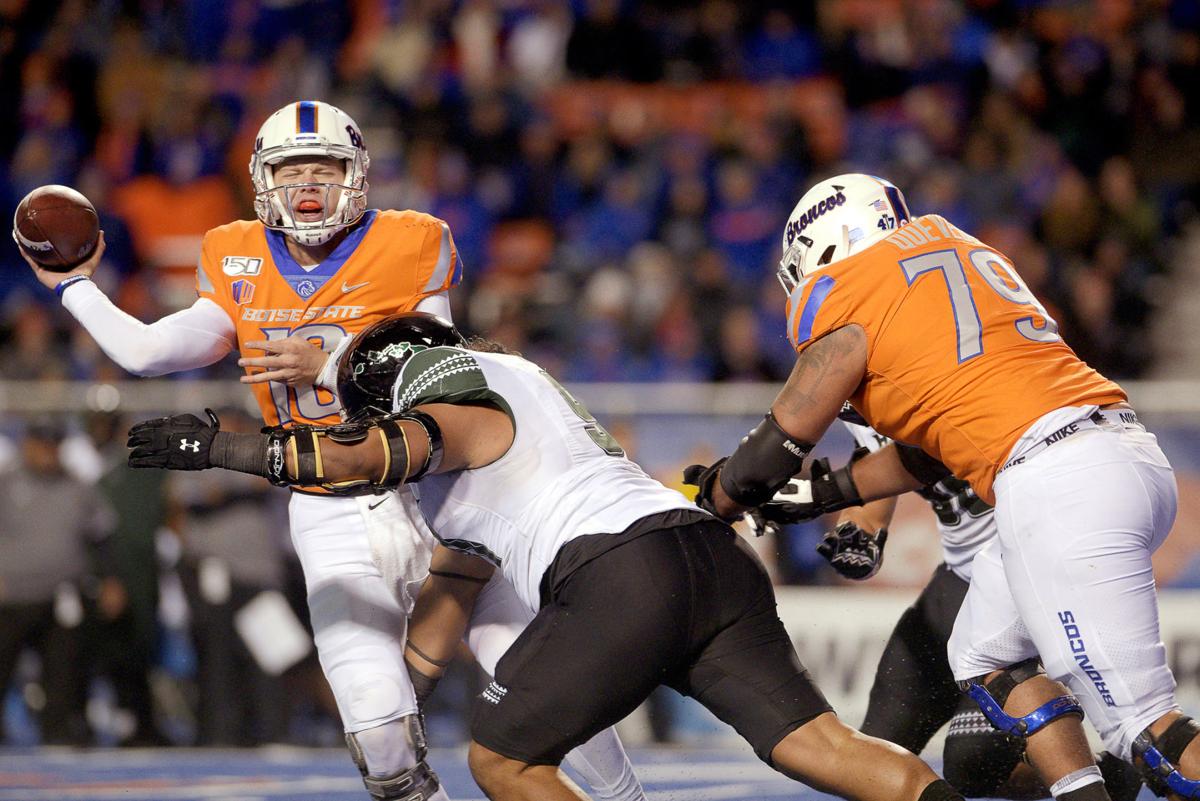Photos Boise State Remains Perfect With 59 37 Win Over Hawaii Boise State Football Coverage Idahopress Com
