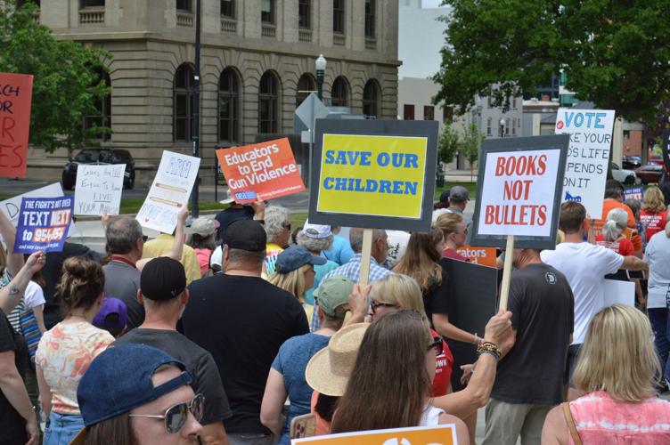 Gun safety rally held at Indiana Statehouse