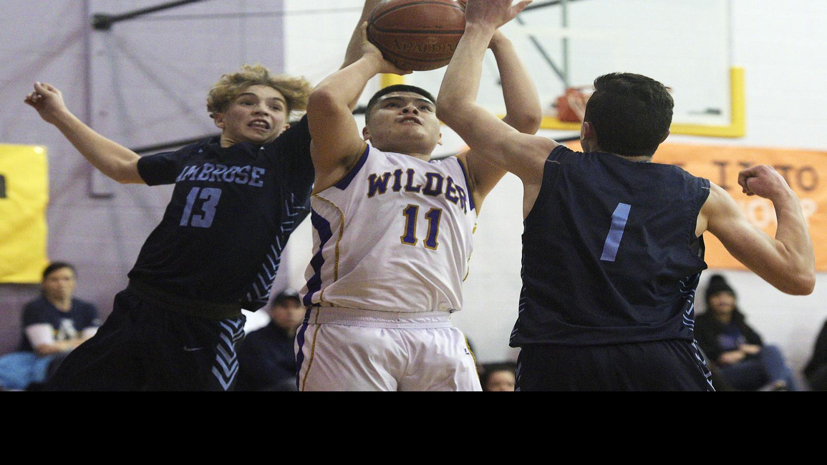 No 1 Ambrose Boys Basketball Looks The Part In 59 24 Beatdown Of