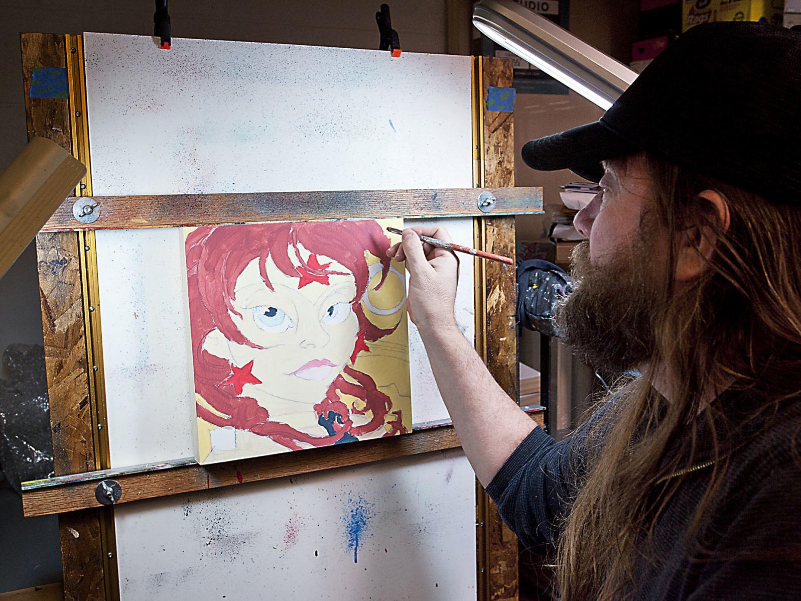 Lowbrow And Proud Of It Artist Noble Hardesty Idaho Press Tribune Cavalcade Idahopress Com
