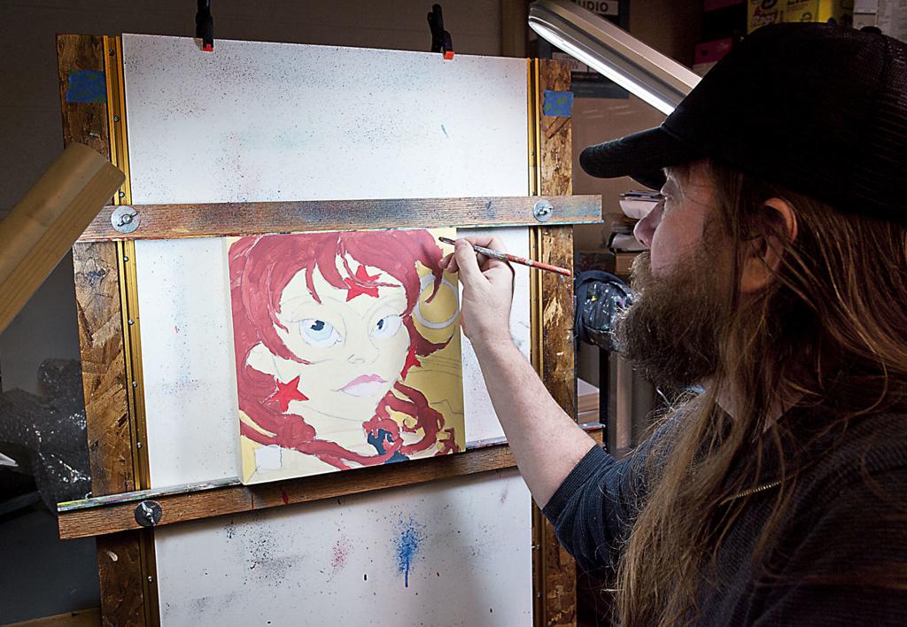Lowbrow And Proud Of It Artist Noble Hardesty Idaho Press