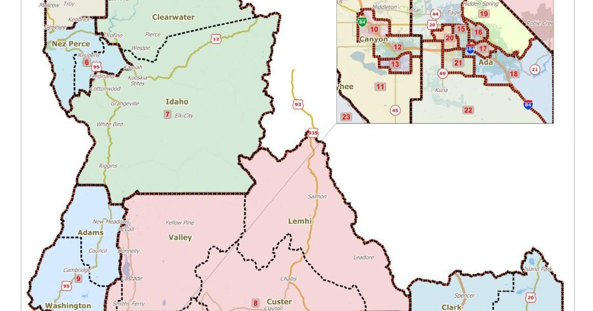 Idaho legislative districts