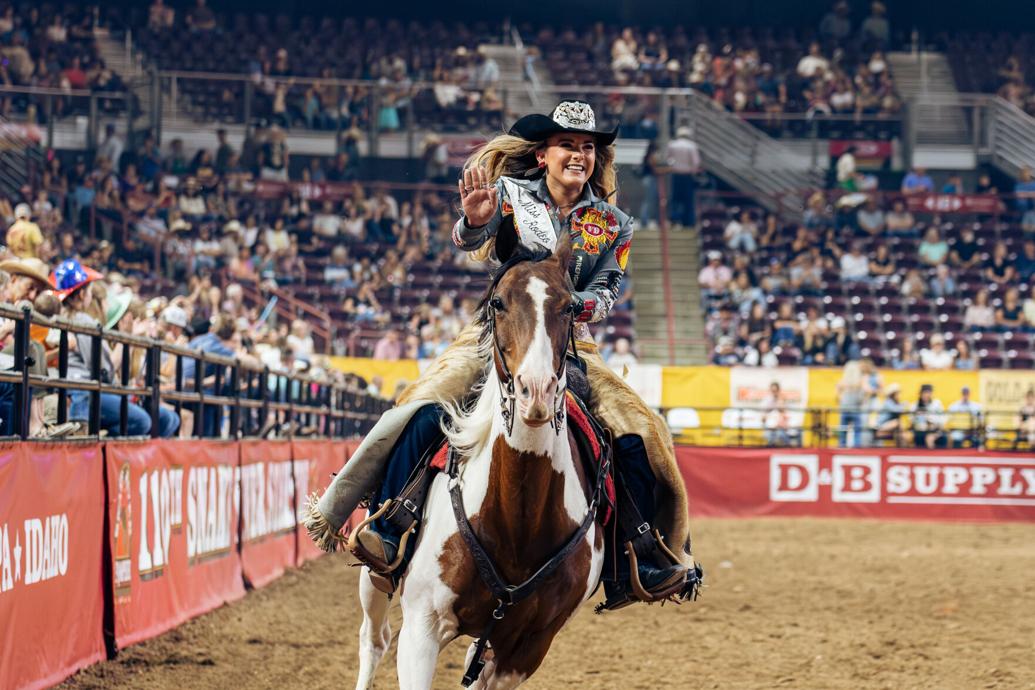 Rodeo royalty: Caldwell's Maycn McCullough competes in Miss Rodeo ...
