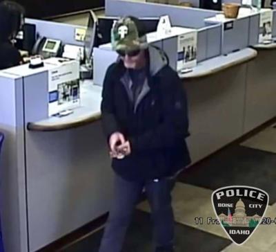 Boise police still looking for suspect in Monday bank robbery | Local ...