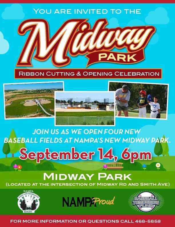 Ribbon cutting, opening celebration for Midway Park to be held Thursday