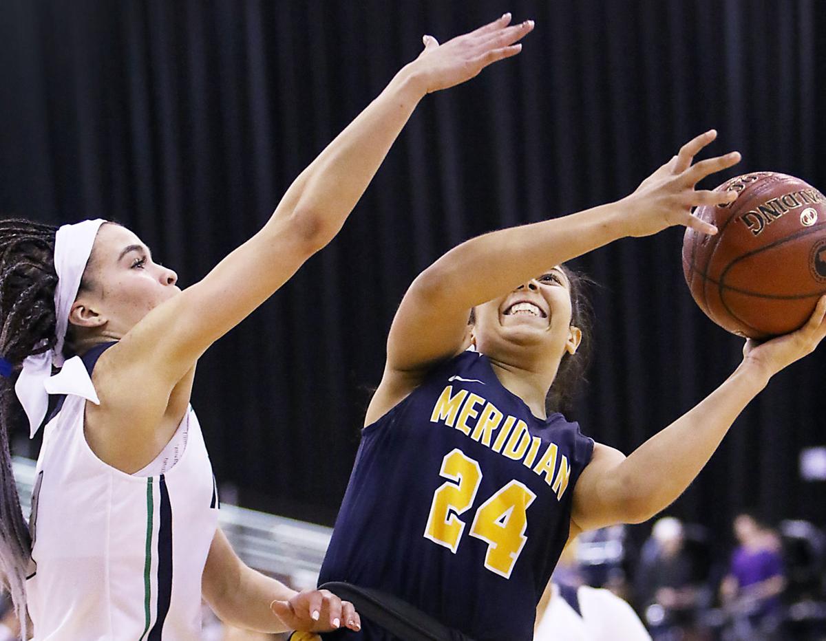State Basketball Mountain View vs Meridian girls