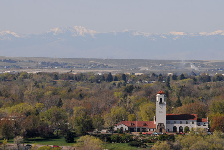 Topping Off Zions Bank Building Photos