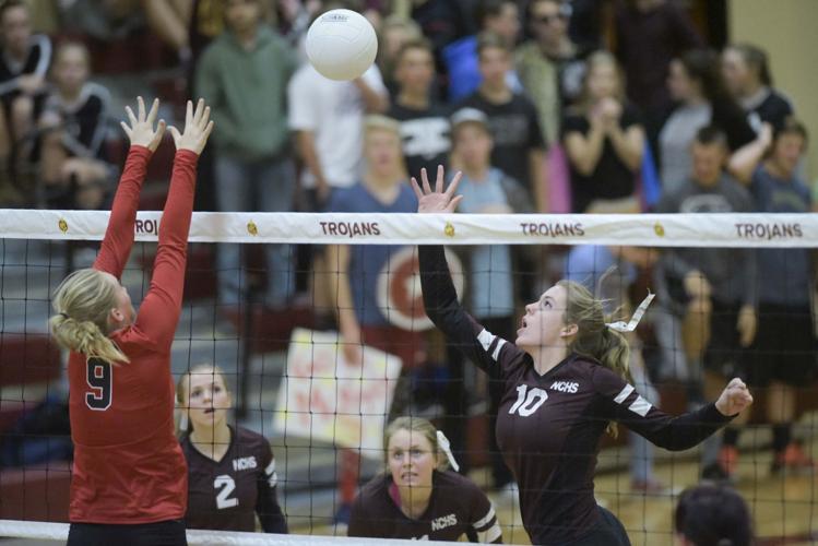 Nampa Christian vs Melba Volleyball Nampa