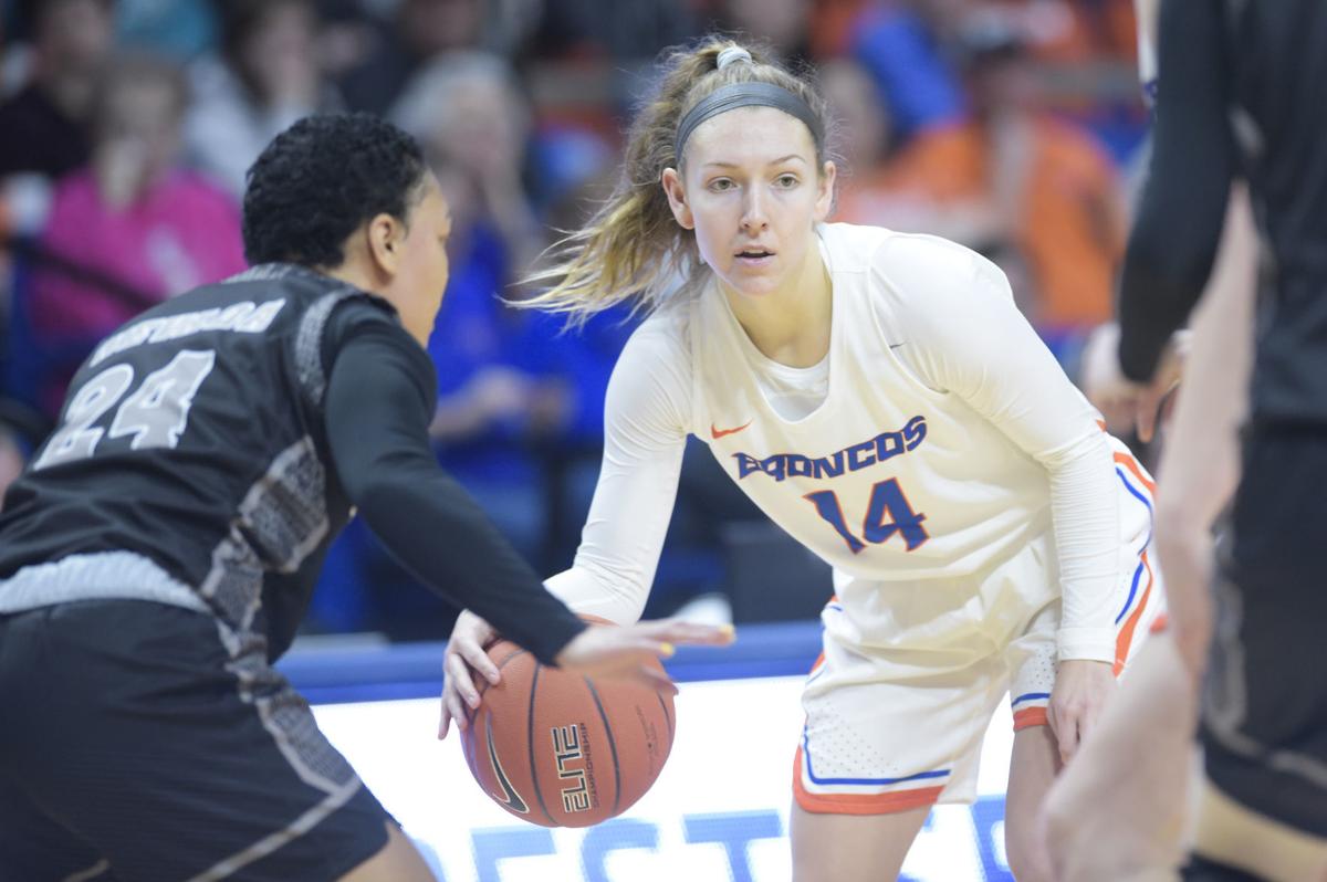 Once rivals on the court Lupfer and Hodgins come together at Boise
