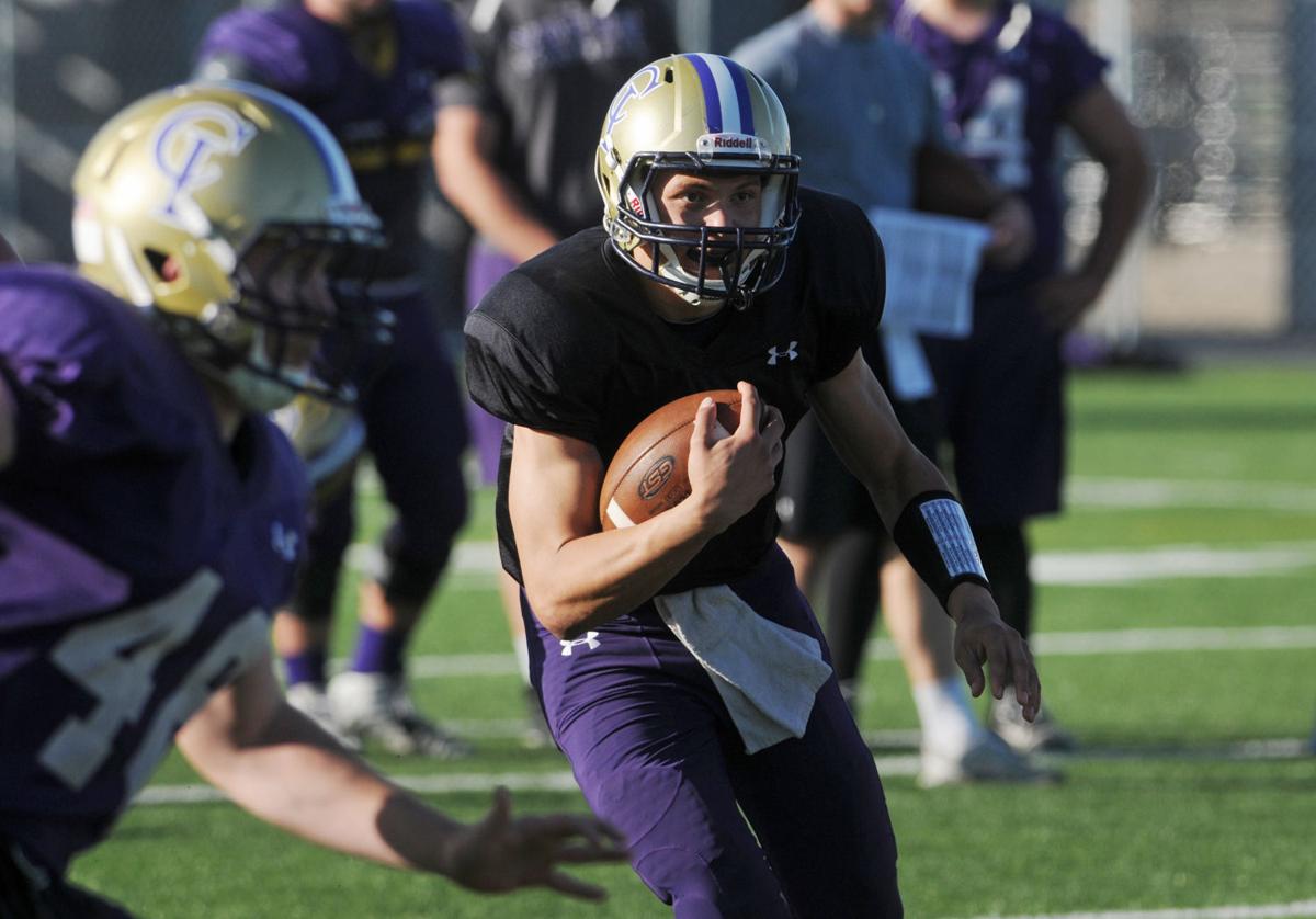College of Idaho football practice Photos