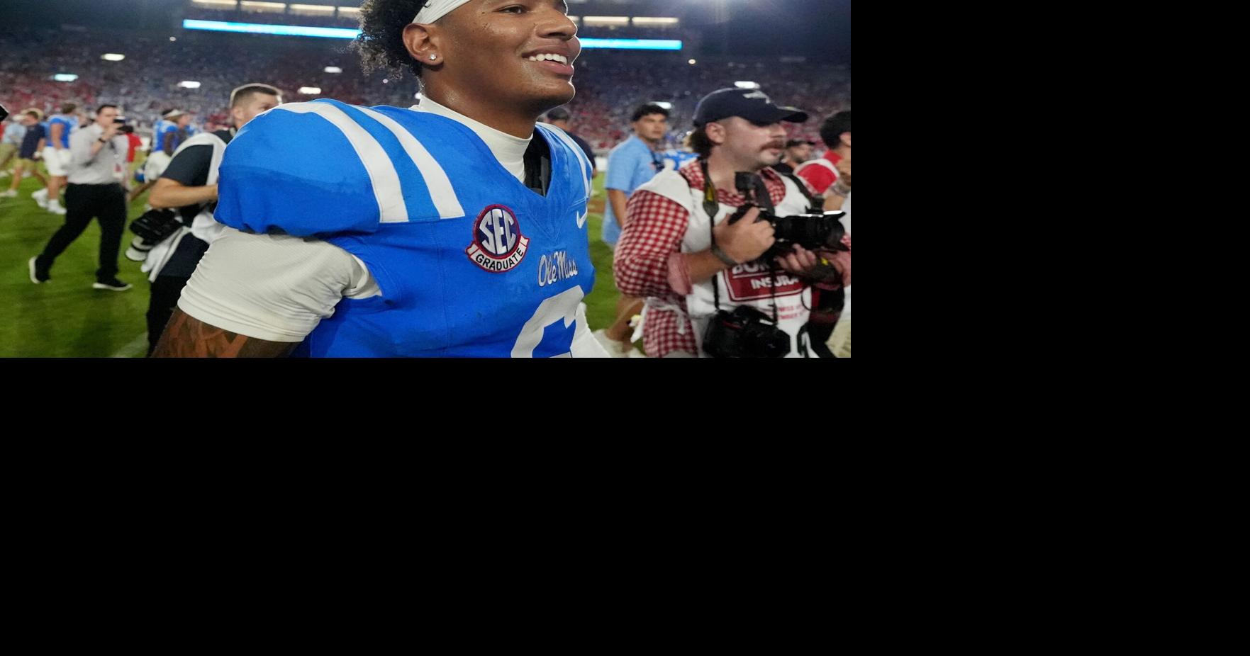 AP Player of the Week: Mississippi's Chambliss accounted for 3 TDs, 363 ...