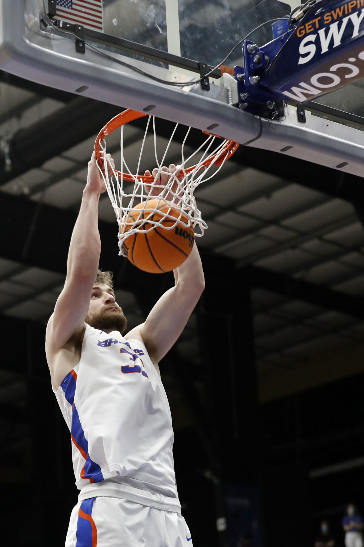 Not Done Yet Broncos Start Fast Hang On Late To Top Smu 85 84 In Nit Opener Boise State Basketball Coverage Idahopress Com