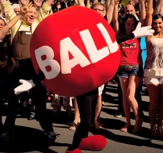 Idaho Lottery 'Ball' mascot