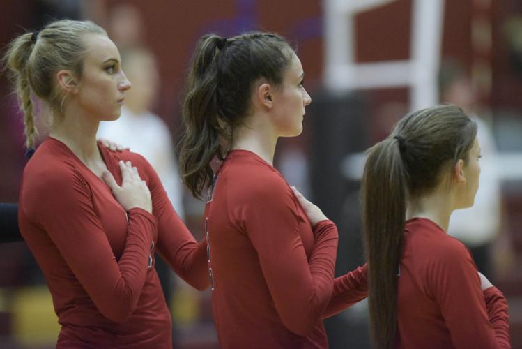 Nampa Christian vs Melba Volleyball Nampa