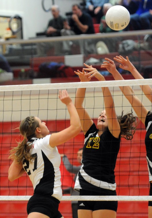 Nampa Christian Vs. Melba Volleyball Sports