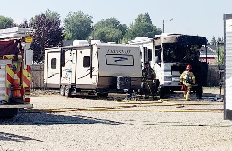 Mechanical issue causes RV fire at Nampa business | Local News ...