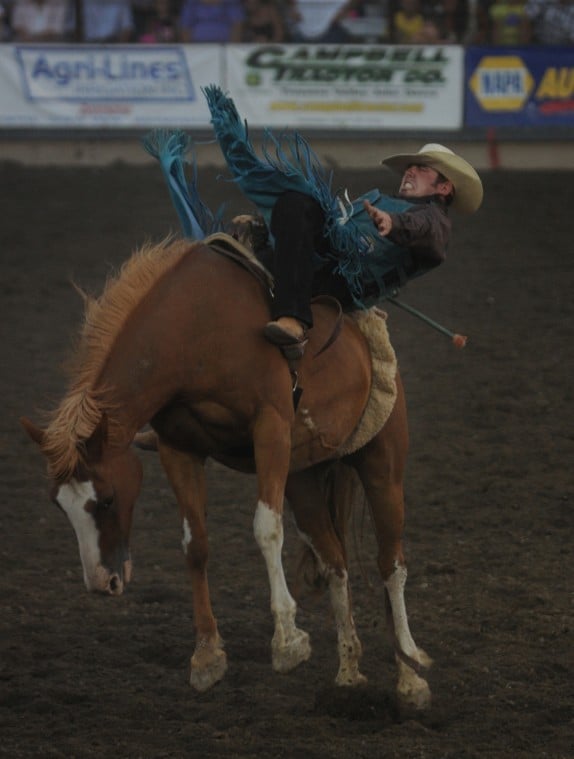 Melba’s Tiegs gets her prized trophy at Homedale rodeo Members