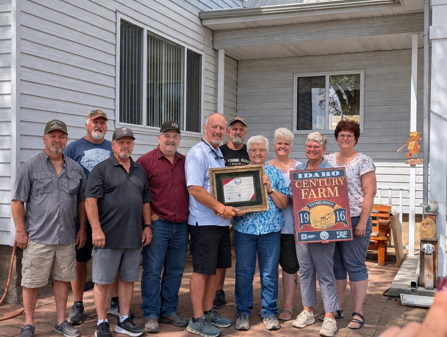 idahopress.com - Ambrose and Marge Schumacher Farm recognized as Idaho Century Farm