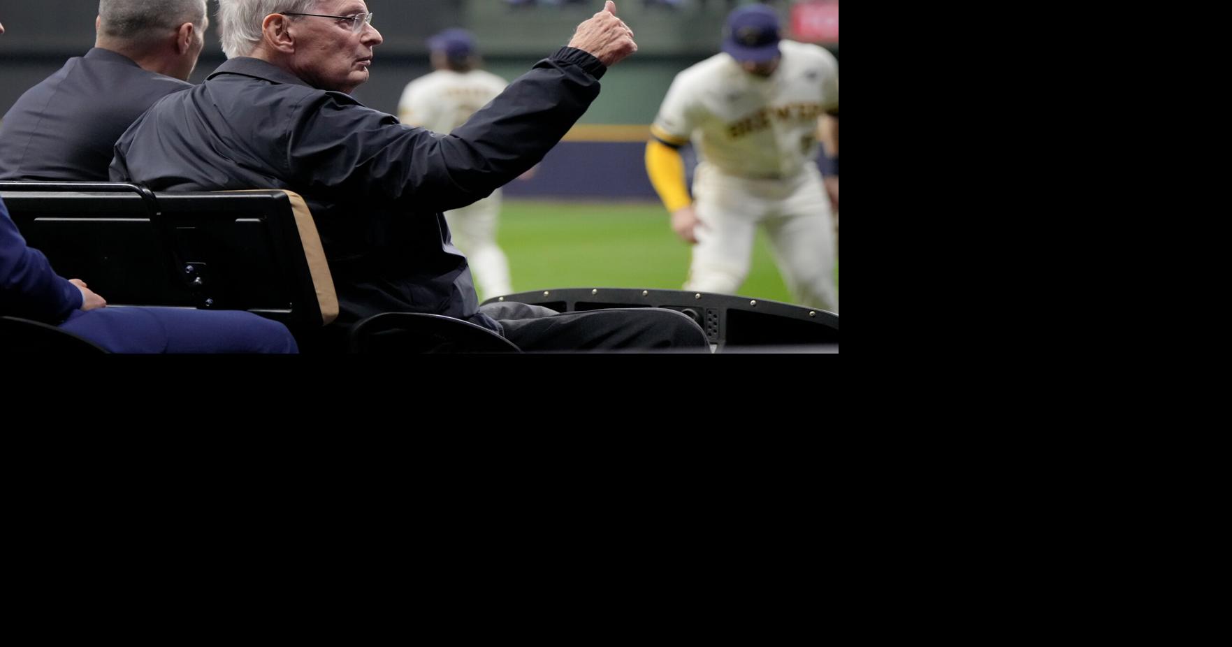 At 92, Bud Selig hopes this is the moment he finally sees the Milwaukee Brewers win a title