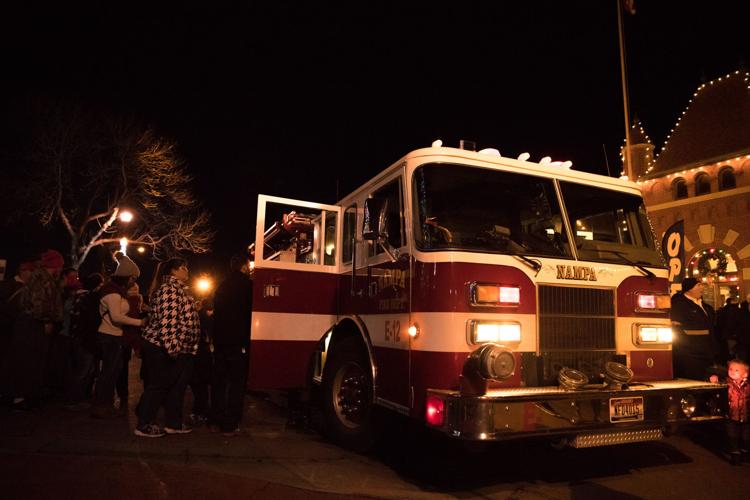 City of Nampa lights up downtown Christmas tree Local News