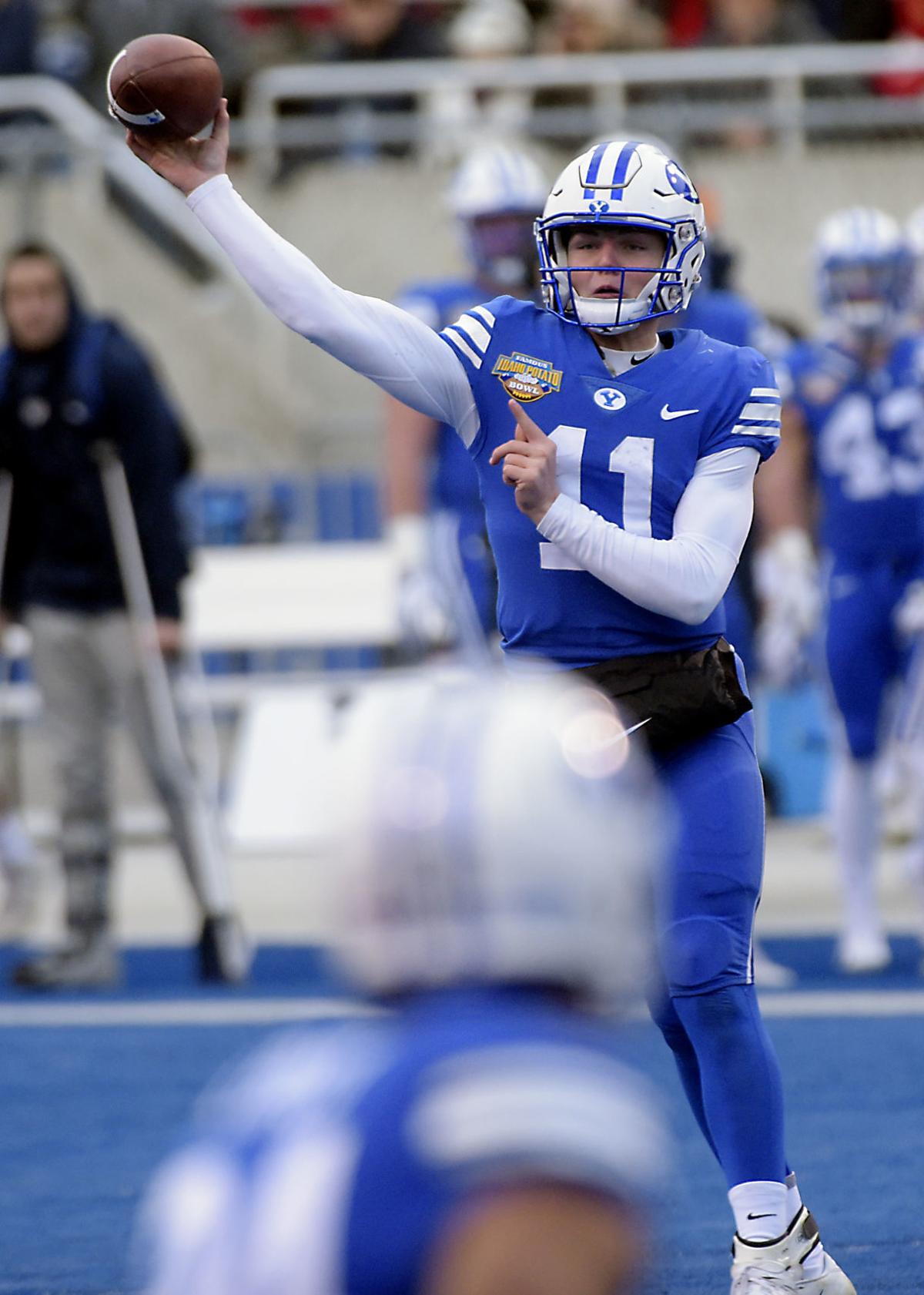 Ex BSU commit Zach Wilson 'let loose' in BYU's Famous ...