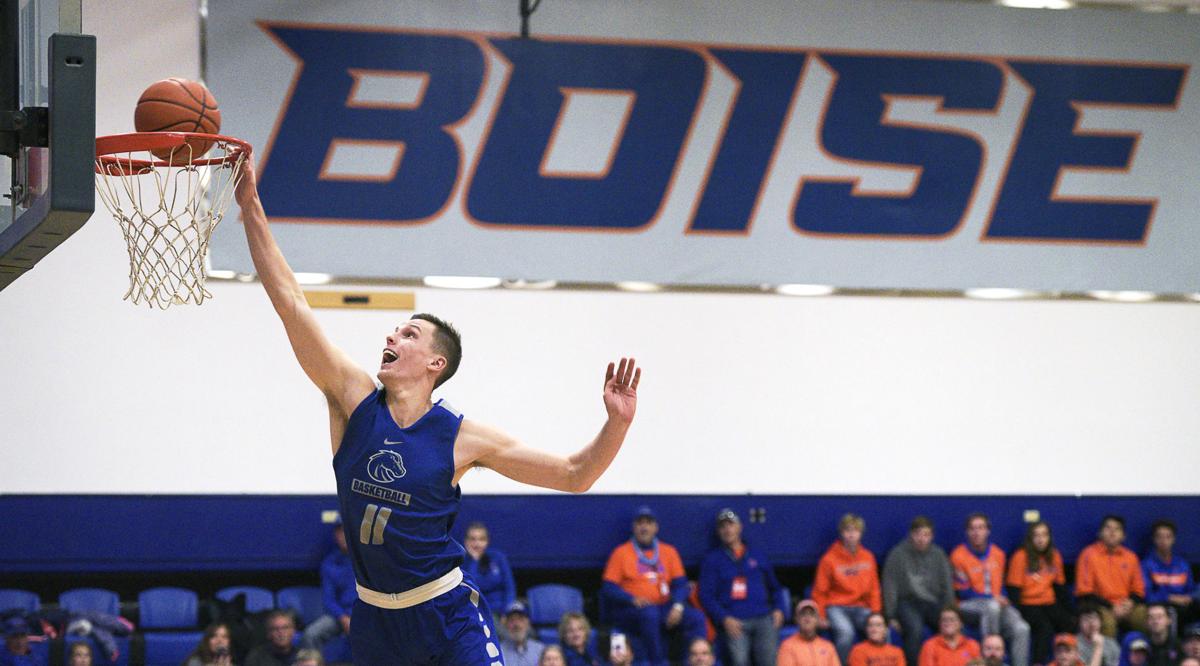Photos Boise State Men S Basketball Hosts Slam Dunk Contest