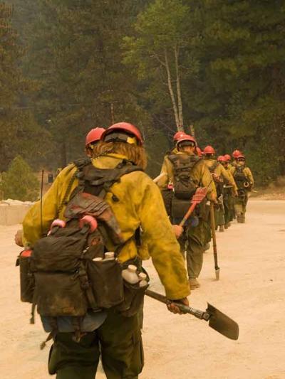 Residents briefly allowed back to Featherville, Pine | Members ...