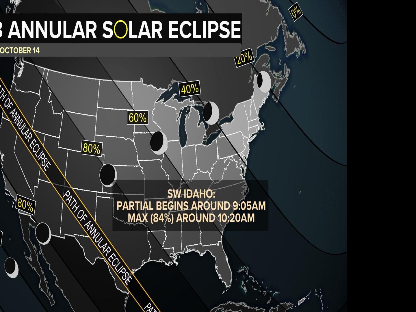 Weekend rain may affect solar eclipse viewing
