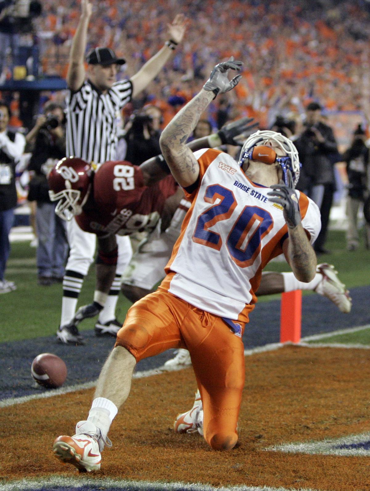 Where Are They Now Fiesta Bowl Star Marty Tadman Continuing Unimaginable Life Boise State Football Coverage Idahopress Com