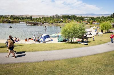 Swimming pond at Esther Simplot Park reopened after bacteria discovered ...