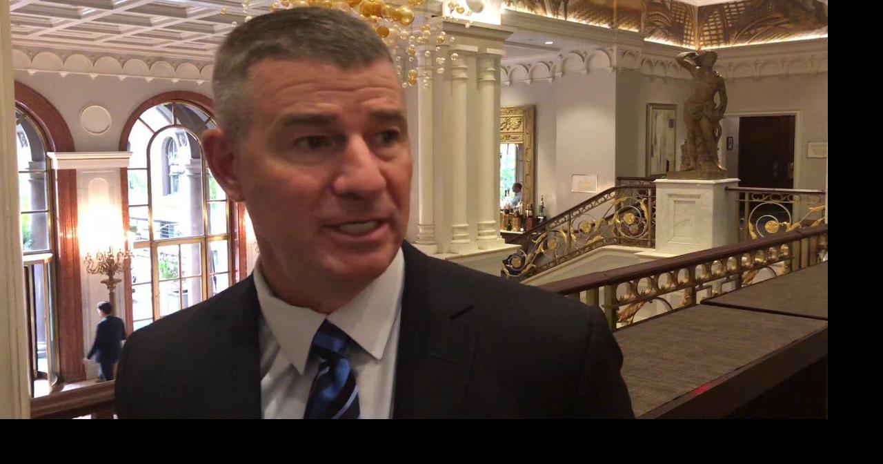 Boise State coach Leon Rice talks about being at the NBA Draft for ...