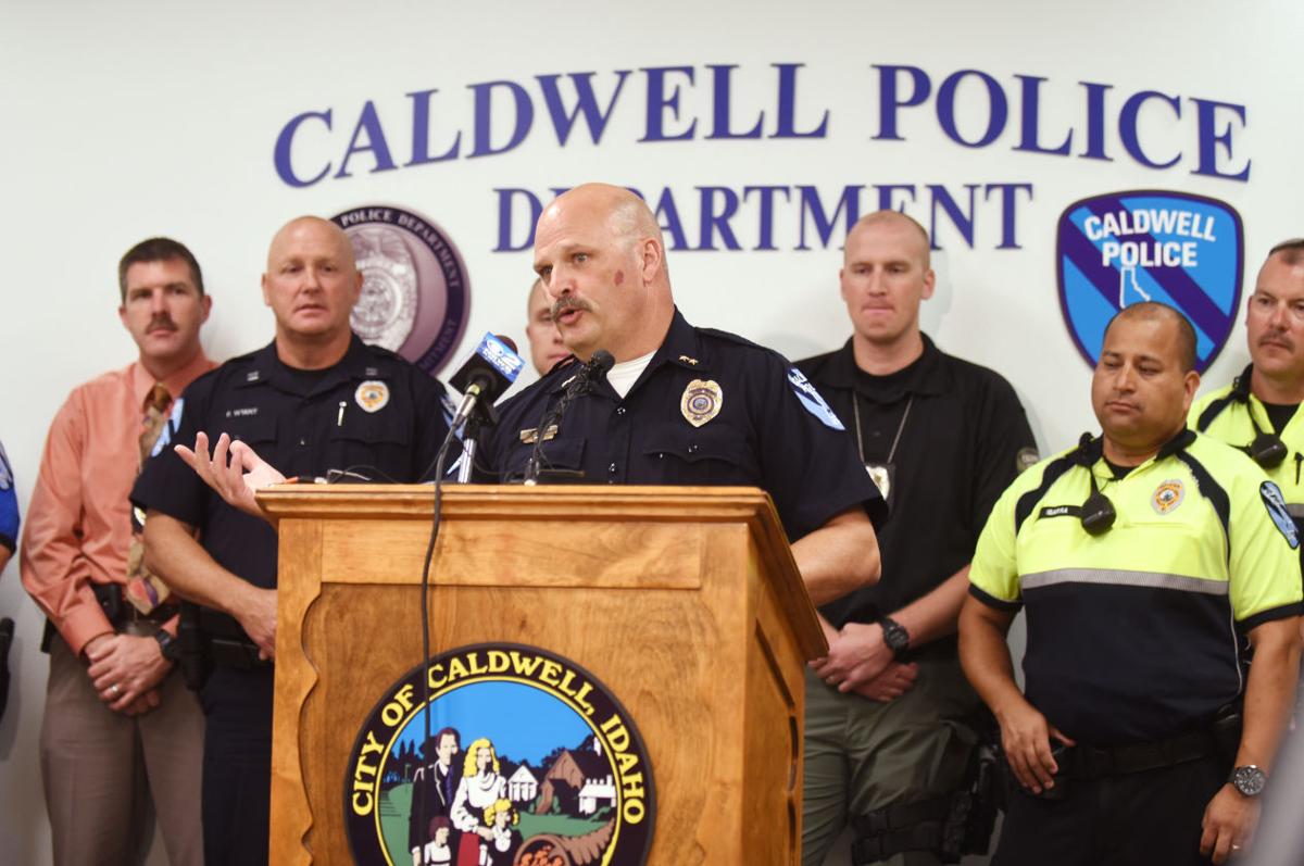 Caldwell Police Chief says goodbye Members