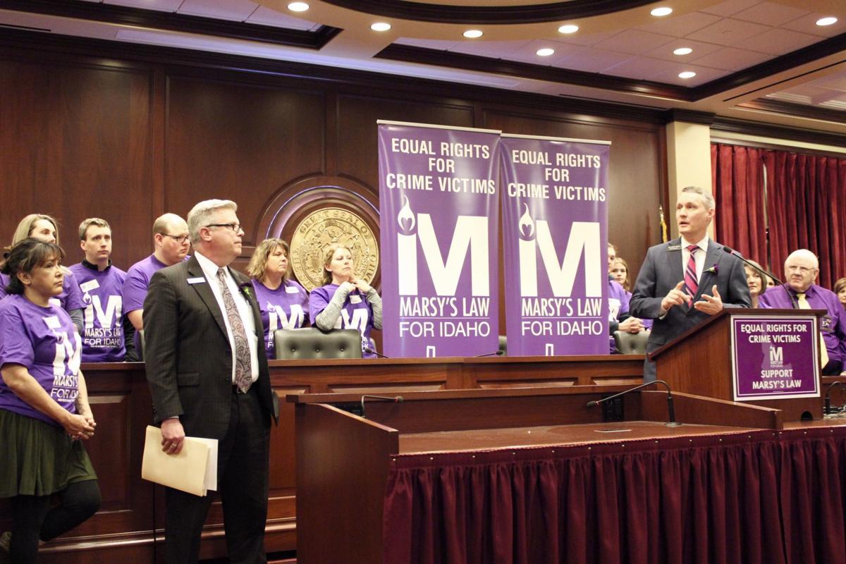 Marsy's Law advocates, lawmakers rally at the state Capitol Local