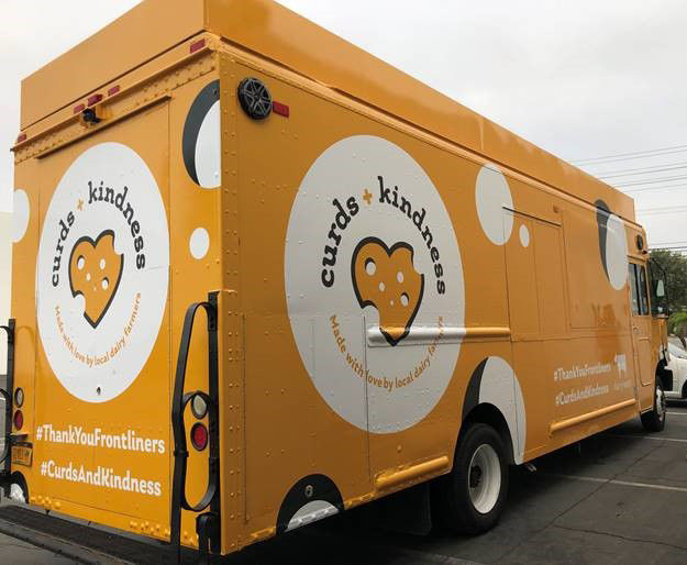 Dairy West Curds + Kindness Food Truck making final stop Friday