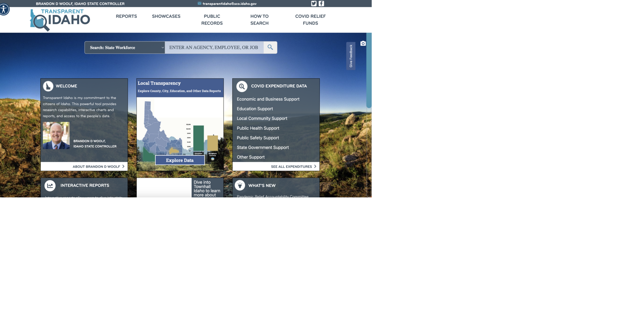 Transparent Idaho offers info on state pay, expenses. Soon local ...
