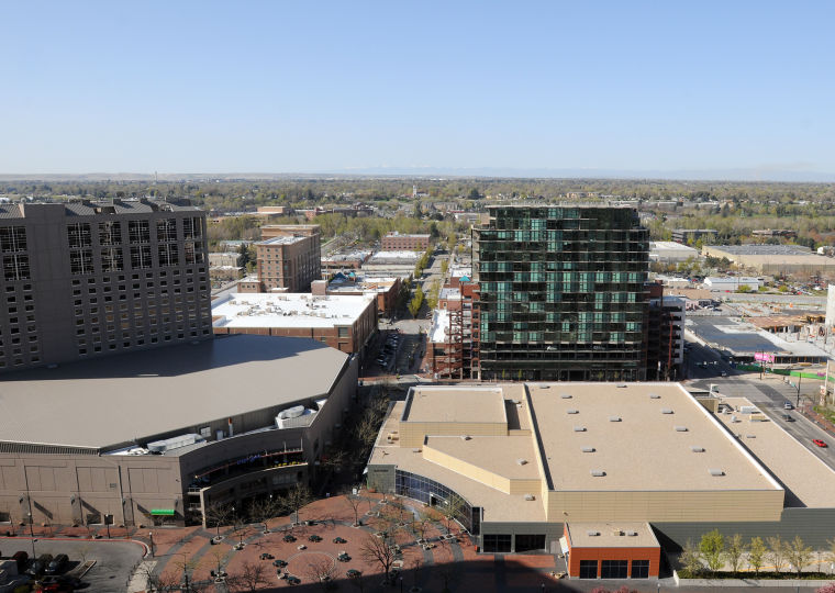 Topping Off Zions Bank Building Photos