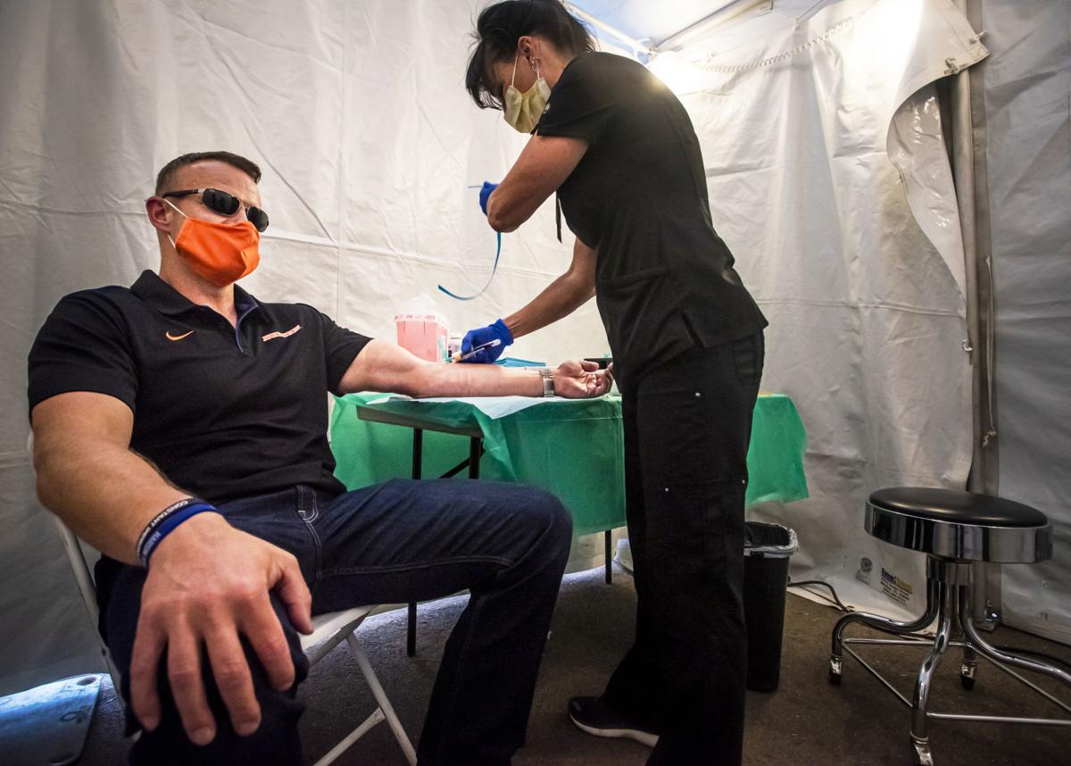 Photos Bsu Football Coaches Get Tested For Covid 19 Blue Turf