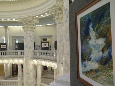 Annual Idaho Watercolor Exhibition Opens In Capitol Rotunda Eye