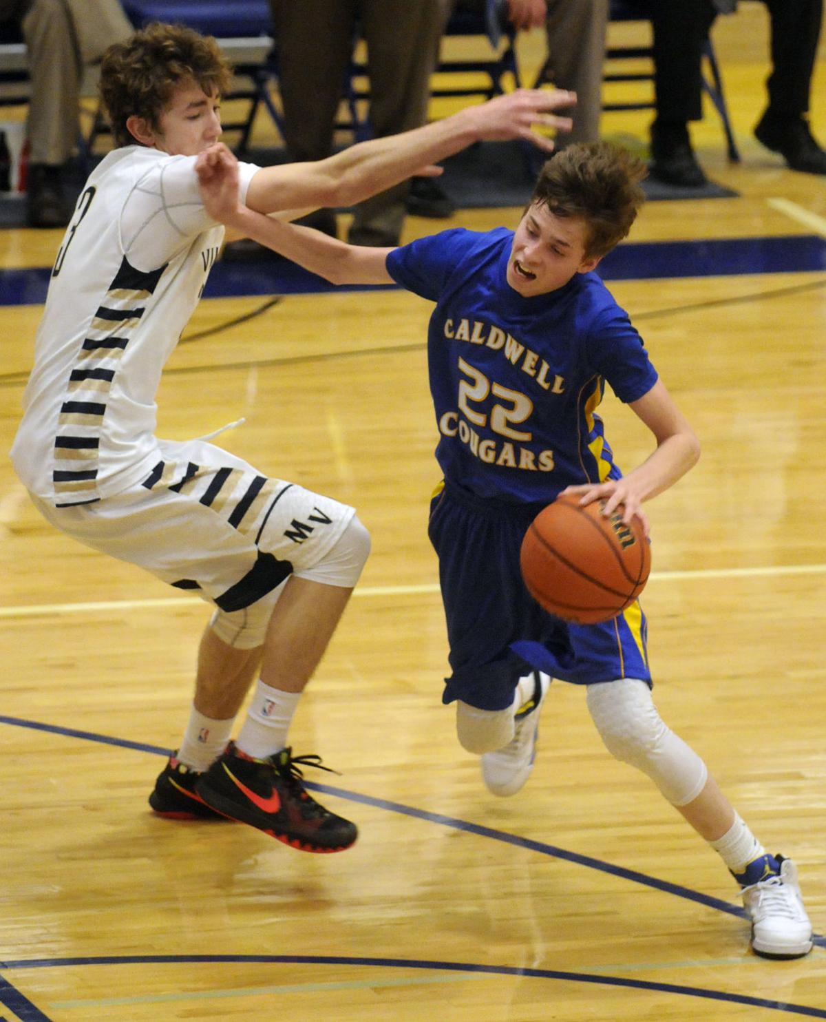 Middleton Vs. Caldwell Boys Basketball Photos
